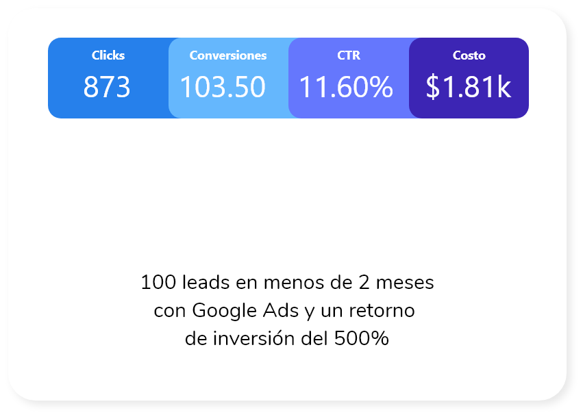 100 leads 2 meses